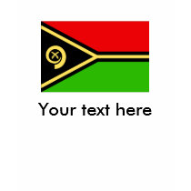 Vanuatu Flag t-shirts