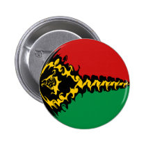 Vanuatu Gnarly Flag buttons