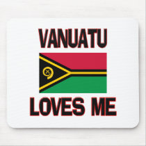 Vanuatu Loves Me mousepads by flagshirt Vanuatu Loves Me mousepads