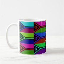 Vanuatu Multihue Flags Mug