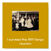 Vanyo reunion poster posters