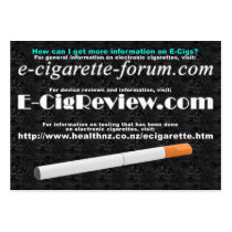 Vaping Info Chubby Card business cards by Tasdad Vaping Info Chubby Card business cards