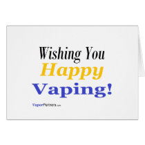 Vaping Wishes Cards