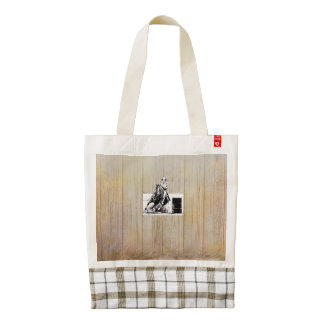 Vaquera del rodeo de la CAMISETA Bolsa Tote Zazzle HEART