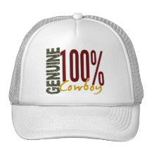 Vaquero auténtico gorras