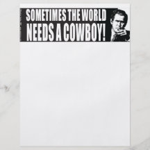 Vaquero de Bush Tarjetas Informativas