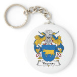 Vaquero Family Crest Keychain