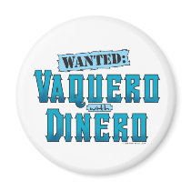 Vaquero With Dinero Magnet