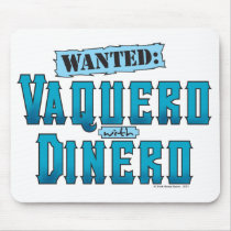 Vaquero with Dinero Mousepad