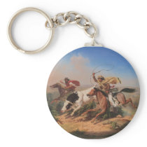 Vaqueros Roping a Steer