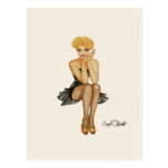 Vargas Pinup Girl - Mini Collectible Prints Postcards