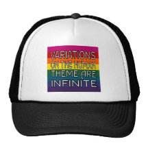 Variations On The Human Theme Are Infinite Hat
