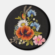 Varies Flower magnets