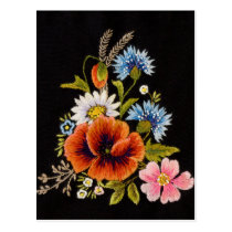 Varies Flower postcards