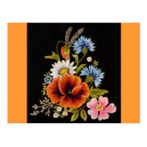 Varies Flower postcards