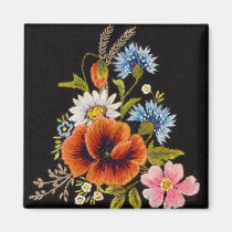 Varies Flower magnets