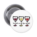Varietals Wine Pinback Button