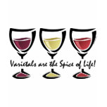 Varietals Wine t-shirts