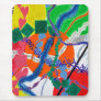 Variety of Paths Abstract Painting Mousepads