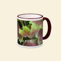 Varigated Geranium Mug mugs