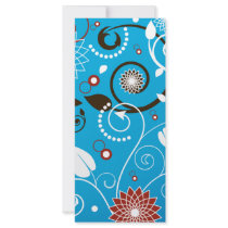 various-flowers rack cards