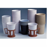 Various plastic drinking cups Photo Photo Cutout