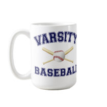 VARSITY BASEBALL BLUE mugs