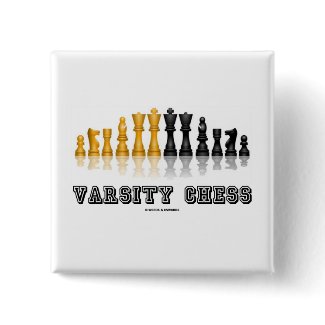 Varsity Chess (Reflective Chess Set) button