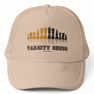 Varsity Chess (Reflective Chess Set) hat