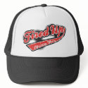 Varsity Spray Paint Trucker hats