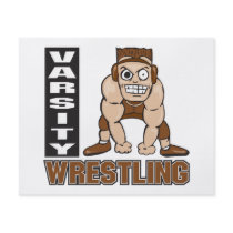 varsity wrestling custom flyer