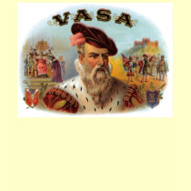 Vasa Cigar Label t-shirts by vintagegiftmall Vasa Cigar Label t-shirts