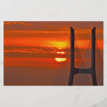 Vasco da Gama Bridge Lisbon Portugal Flyer