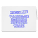 Vascular Surgeon Drinking Team Cards