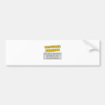 Vascular Surgeon .. You're Impressed Bumper Stickers