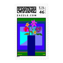 Vase #2 postage by IgnitingImagination Vase #2 postage