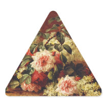 Vase au Guerrier Japonais Fine Art Sticker