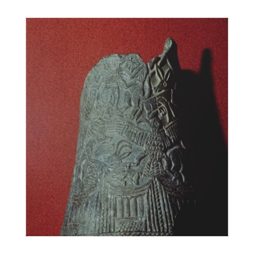 Vase, from Uruk  3rd millennium BC Gallery Wrapped Canvas