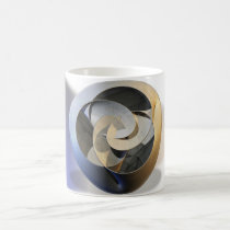 Vase in fractals mugs