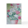 Vase of Carnations Greeting Card