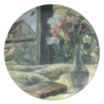 Vase of Flowers at the Window - 1881 Party Plate