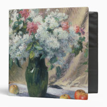 Vase of flowers binder