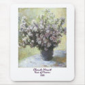 Vase of Flowers by Claude Monet mousepads by Flag_Maker Vase of Flowers by Claude Monet mousepads