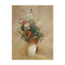 Vase of Flowers, Odilon Redon Postcards
