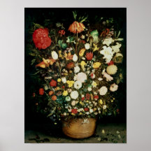 Vase of Flowers Print