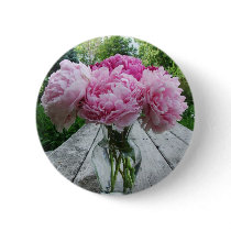 Vase of Pink Peonies