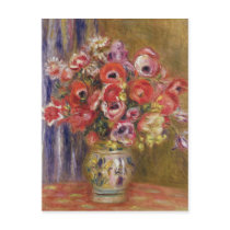 Vase of Tulips and Anemones, c.1895 Post Cards