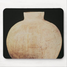 Vase with decorative carving, from Tell-Hassuna Mouse Pad