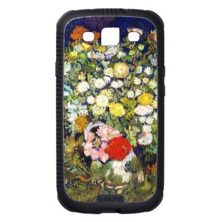 Vase with Flowers Vincent van Gogh fine art Samsung Galaxy SIII Cases