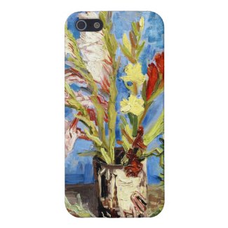 Vase with Gladioli and China Asters van gogh iPhone 5 Case